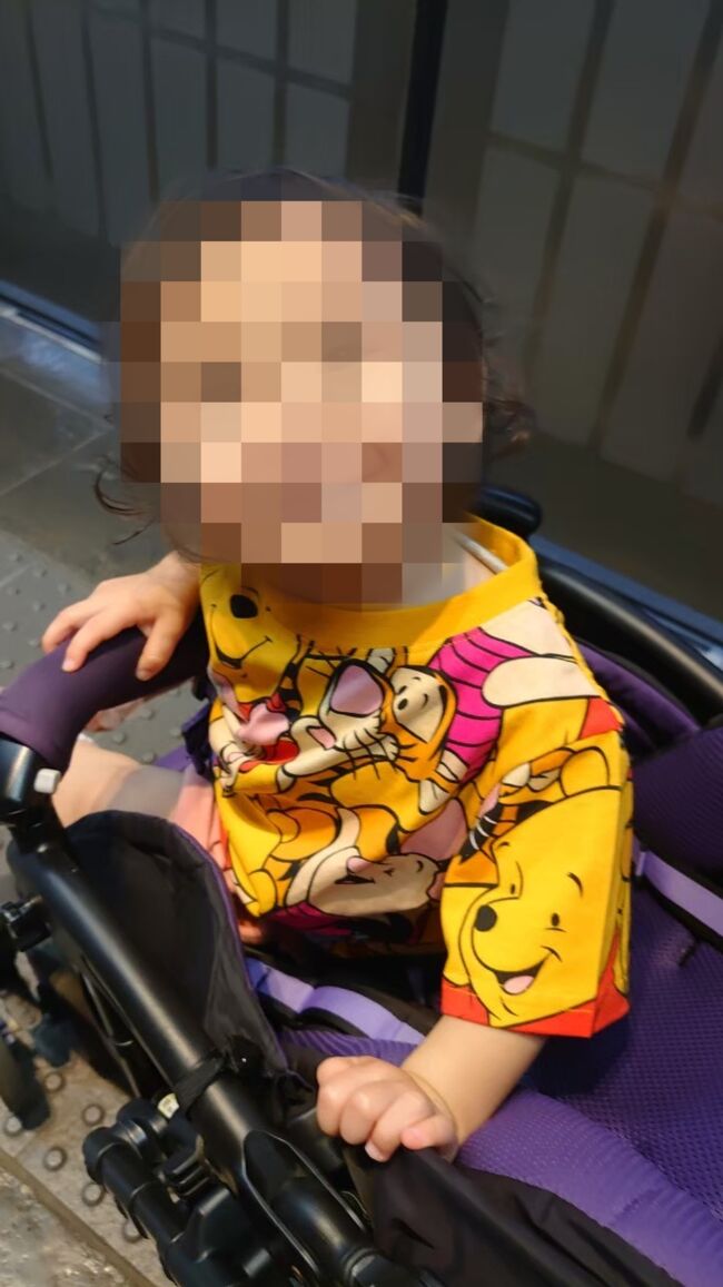 娘は今から何処に行くのかが分かっているのかとても嬉しそうです♪