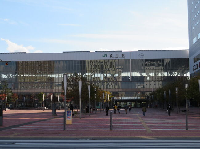 来年は年パス買っちゃおうと思いながら旭川駅に移動。観光案内所に寄り冬まつりの情報収集。<br />大雪像は無いけど後は未定らしく、市のホームページチェックです。<br />理由を探して里帰りを画策するためです。