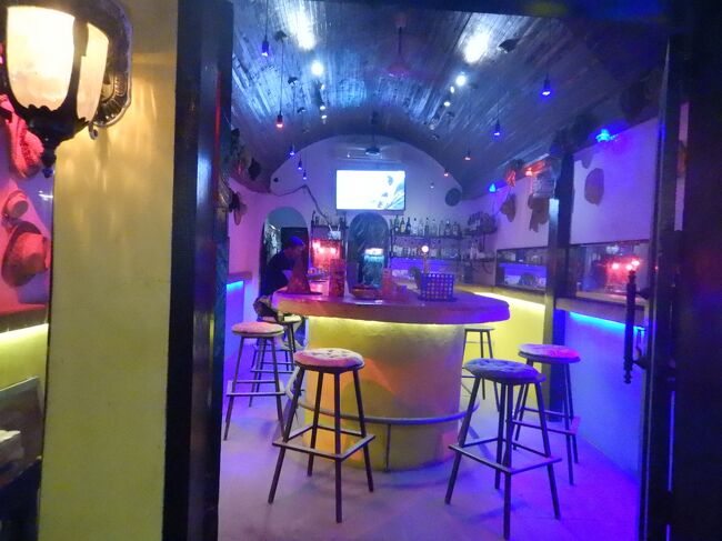 店内の様子はこんな感じ。<br /><br />結局、少しのつもりが大分遅くまで飲んだ。<br /><br />やっと外に出て飲めるまで回復したということにしておこう。