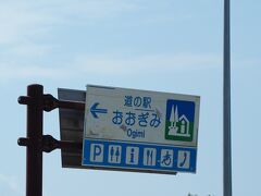 道の駅おおぎみで休憩