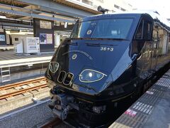 2日目は、大分駅10：48発の『36ぷらす3』青の路に乗車します。
今日も『36ぷらす3』は凛々しいお顔！

『36ぷらす3』については、九州鉄道旅（１）で一通りご紹介しています。
https://4travel.jp/travelogue/11715926