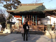 松戸神社があったのでお参り。