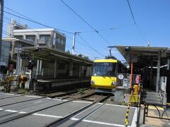 東急世田谷線の山下駅は乗り換え駅です。