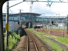 2021.10.02　浜松ゆき普通列車車内
東静岡に到着。