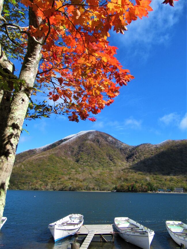 紅葉?の赤城山､夕暮れの県庁展望台&昭和レトロな群馬會舘食堂:女