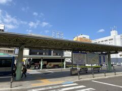 11:50、米子駅前に到着。