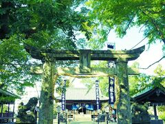 温泉街に戻り、豊玉姫神社へ。