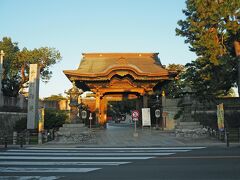 稲荷というと稲荷神を祀る神社…と思っていましたが、こちらは 曹洞宗の寺院。

---------------
豊川稲荷は正式名を「妙嚴寺」と称し、山号を圓福山とする曹洞宗の寺院です。
一般的に「稲荷」と呼ばれる場合は、「狐を祀った神社」を想像される方が多数であると思われますが、当寺でお祀りしておりますのは鎮守・豐川?枳尼眞天（とよかわだきにしんてん）です。豐川?枳尼眞天が稲穂を荷い、白い狐に跨っておられることから、いつしか「豊川稲荷」が通称として広まり、現在に至っております。
---------------
※豊川稲荷公式サイトより引用
https://www.toyokawainari.jp/

総門の開門時間は５時ですが、本殿の開扉は7時半なので、一度見学させていただき、改めてお参りをすることにしました。