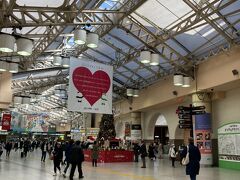 久しぶりの上野駅。