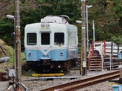 途中の伊豆高原で、かつて同線で活躍した旧型車両が保存されていました。。