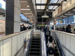 東京駅からリベンジ旅行へ出発です！！

今日は金曜日なので、ビジネスで出張？の方々も多いですね。
私達と同じで観光へ行かれる方達も以前より多くなって来たと思います。。
