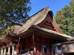 三神合祭殿も重文。