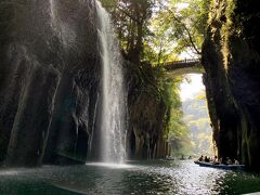 日本の滝百選に選ばれた真名井の滝。