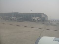初めて見る西安の空港です。