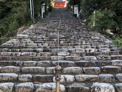伊佐爾波神社の階段！
色んな景色がみたくて3回往復しちゃいました。笑
右側に車で上がれる道もあります。