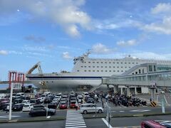 その後はいよいよ北海道を離れます。苫小牧港について、太平洋フェリーのきそに乗船します。