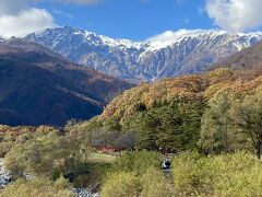 白馬大橋からの白馬三山①