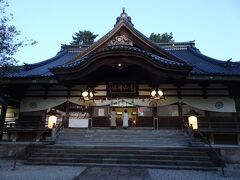 兼六園から金沢城内をずっと歩いてたどり着いたのは尾山神社です