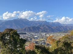 大町山岳博物館の北アルプスです。