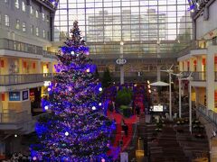 地下鉄でサッポロファクトリーへ。
凄く広い商業施設で、アトリウムにたどり着くまでいくつかの館を通り抜けました。
巨大なクリスマスツリー。