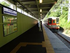 この駅を利用するお客さんはほぼ工場関係者のみ。
ここから再び小川町行の電車に乗ります。