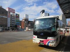 京都駅を出発してからものの２時間少々で、名古屋駅太閤通口の名古屋駅JR高速バスターミナルに到着。