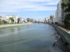 徳島市の中心部を流れる新町川。

自然河川ってゆーよりは大型の掘割。
昔の徳島城下をぐるーっと取り囲むお堀みたいなカンジ。