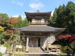 齋彌酒造から約１５分程で由利本荘市赤田の長谷寺へ
地元では”赤田の大仏さん”として親しまれているようです

赤田の大仏さんが建立されたされている大観音堂
通称大仏殿