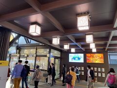 西武秩父駅到着。
きれいですね。