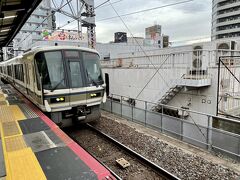 16：24発　大和路快速天王寺行きに乗車