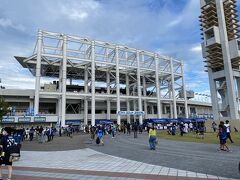 さて、せっかくなので、スタジアムを1周してみることにしました。