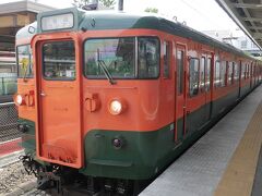 軽井沢からしなの鉄道に乗りました。