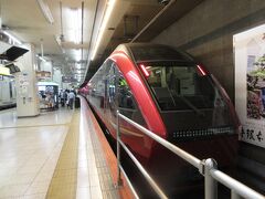 近鉄名古屋駅で10:25発の「しまかぜ」を待っていると、大阪難波へ行く「火の鳥」が先に入線してきました。