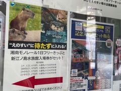 今回はJR大船駅からモノレールで向かいます。
割引券は色々あるんですが、今回は江ノ水入場チケットとモノレールフリー券のセットを購入しましょうかね。
ちなみにぬいぐるみくじ付きの切符もあるんですよ。手厚いね。