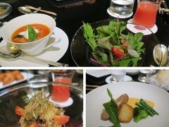 THE HIRAMATSU 京都のイタリアン朝食

トマトとバジルのパン粥、新鮮なグリーンサラダ
冷製パスタにソーセージ、自家製パン。
朝から非日常の贅沢を堪能した^^


