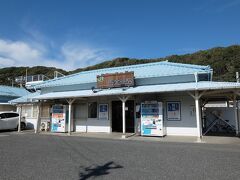 内房線の浜金谷駅まで徒歩10分くらいでした。