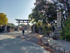 桜門出て真正面にある豊國神社です。