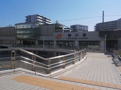  商店街を抜けると勝川駅に戻ってきました。