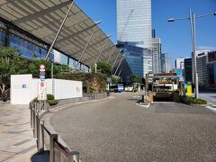 だいたい宝町駅から歩いて１０分程で東京駅ＪＲ高速バス乗り場に到着しました。まあ横浜からＪＲ乗ってきていればもっと早く着いたんですけどね。ＪＲで来た場合は八重洲南口から徒歩数分の距離でした。