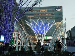 博多駅に戻って来たら…素晴らしいイルミネーション&#9786;️