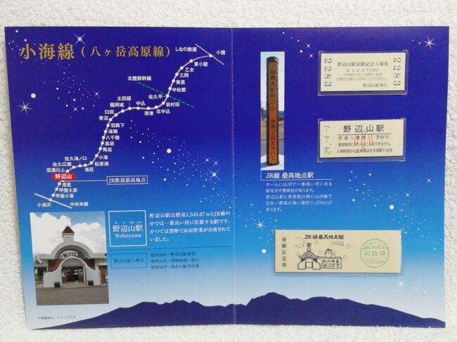 日本一の場所に行ってみよう①～JR鉄道最高地点と日本で海から一