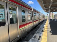 うどんを食べたら鴨川駅へ戻りまた予讃線に乗って、