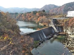 大川ダム。
ここからの景色が絶景でした！