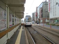 １５分の乗車。五稜郭公園前で下車。
でも五稜郭まではさらに歩いて１０分。
