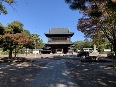 かわって東区建中寺。江戸時代名古屋では最大のお寺ではないかと。