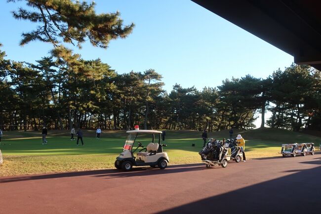 大洗ゴルフ倶楽部 DIAMOND CUP2022 開催 /井上誠一設計 ；11月