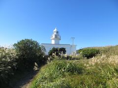 11:31
島の西にある城ヶ島灯台。灯台らしい灯台。ただ周りはあまり手入れがされていないみたいで、草が生え放題でした。