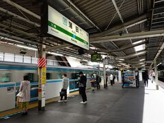 蒲田駅からは秋葉原駅まで京浜東北線に乗ります。