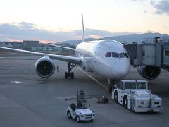 飛行機での移動