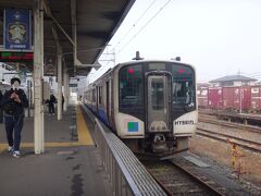 仙台から55分。終点石巻に到着。